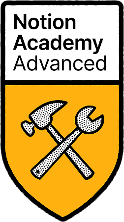 Notion Advanced Certified