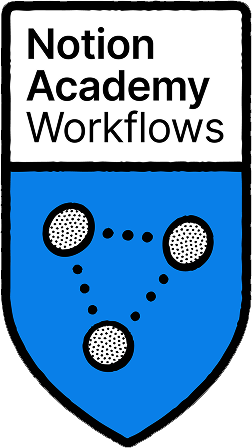 Notion Workflows Certified
