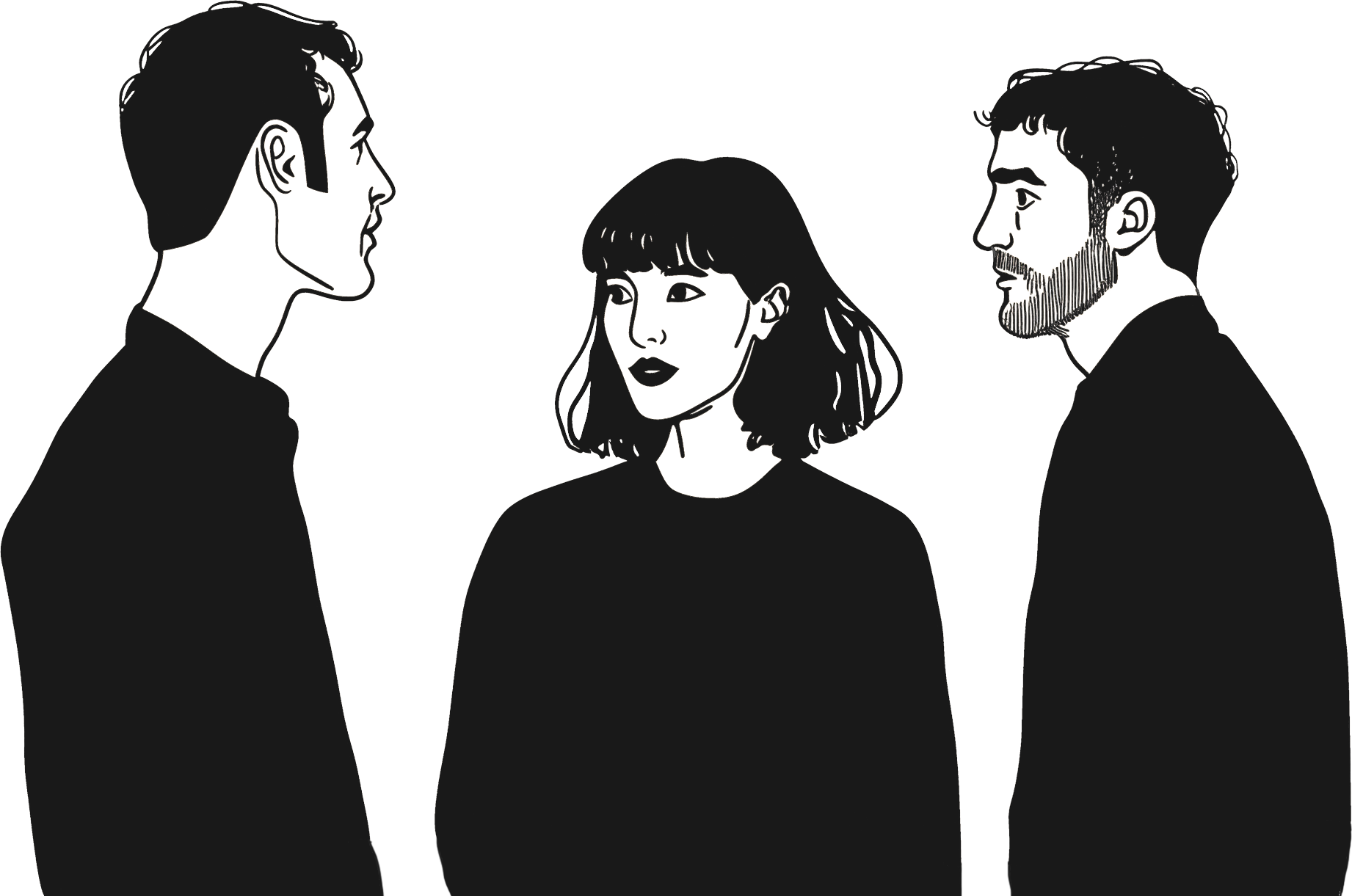 Équipe avec un système Notion structuré