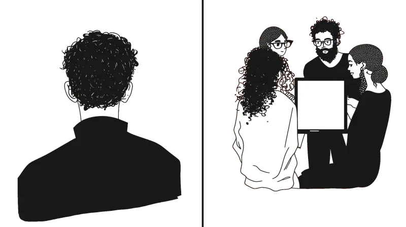 Construire le workspace seul versus construire avec son équipe