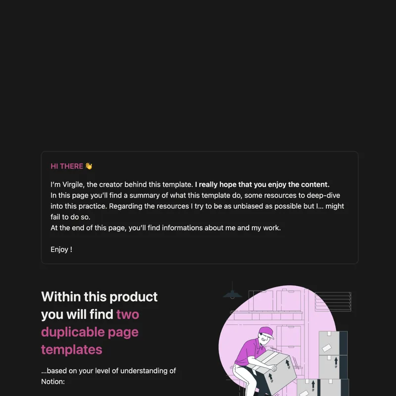 Template Notion 360° feedback, cadre complet pour donner et recevoir des feedbacks